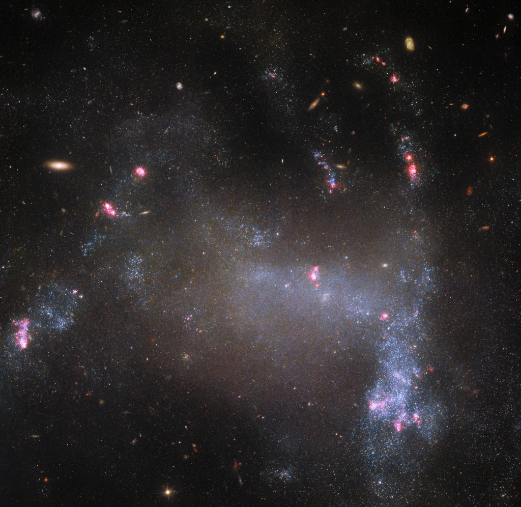 UGC 5829 : A Cosmic Arachnid in the Depths of Space