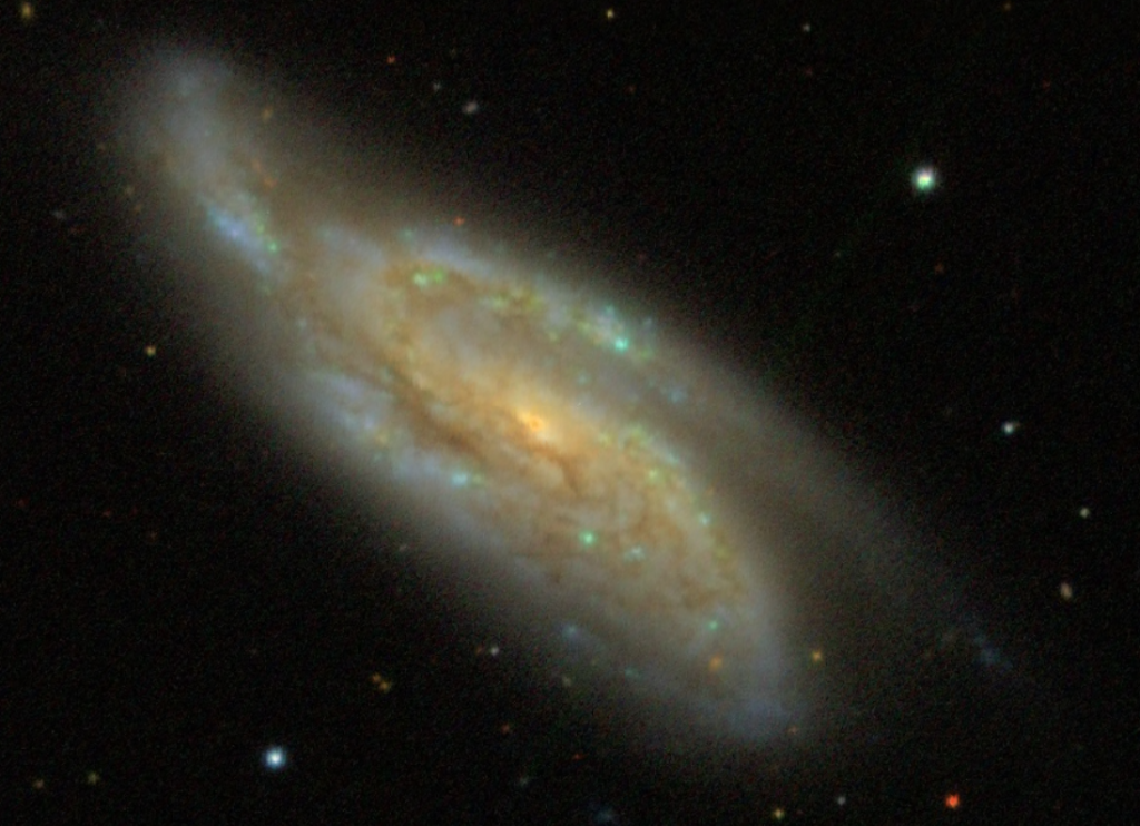 Unveiling the Whirling Arms of NGC 4088: A Journey into a Grand Design Spiral